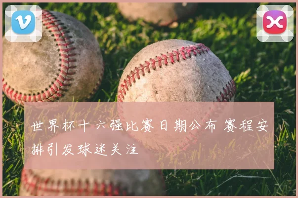 世界杯十六强比赛日期公布 赛程安排引发球迷关注